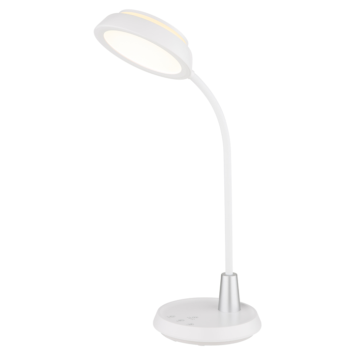 Stolní lampa KIRK bílá 1