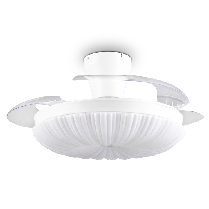 Stropní LED svítidlo s ventilátorem KIRUNA bílá 1