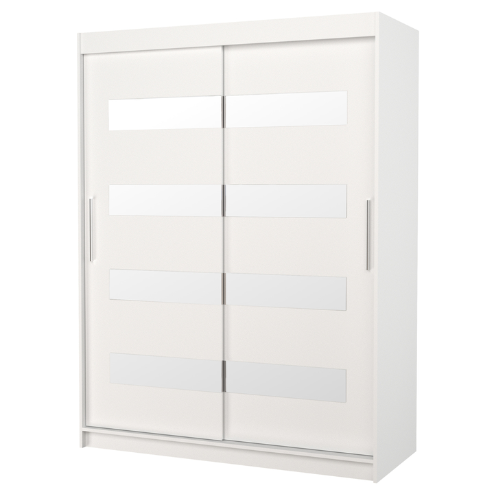 Šatní skříň KLOE bílá 1