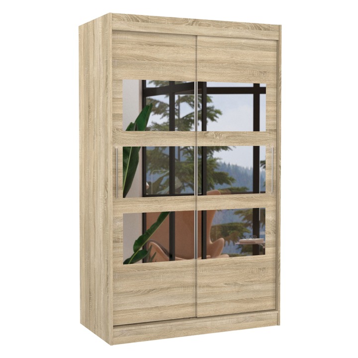 Sconto Šatní skříň KOSTA dub sonoma