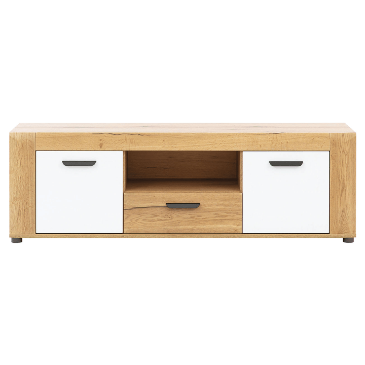 Sconto TV stolek KRONOS dub evoke/bílá