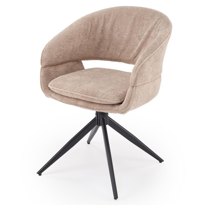 Jídelní židle KS-602 cappuccino/černá 1
