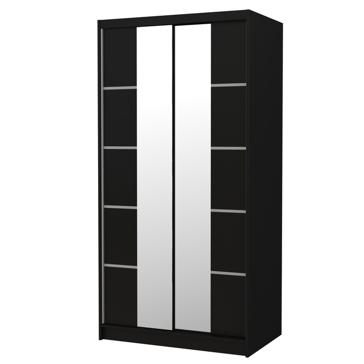 Šatní skříň KSAVERA černá 1