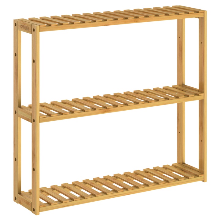 Regál LAGE 3 bambus 1