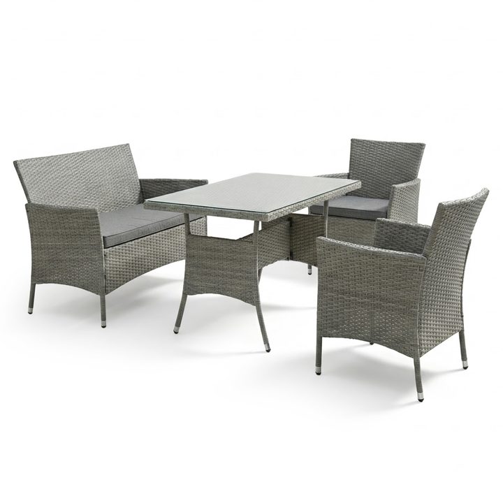 Sconto Zahradní sestava LALLY šedá