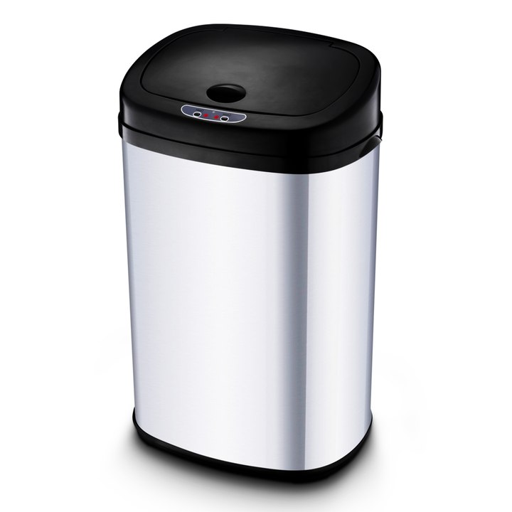 Bezdotykový koš  LAMART SENSOR II ocel/plast, 42 l 1