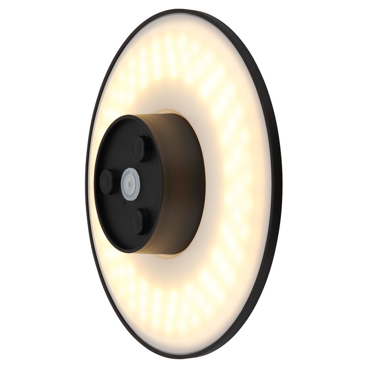 Sconto Venkovní nástěnné svítidlo LAMONT černá