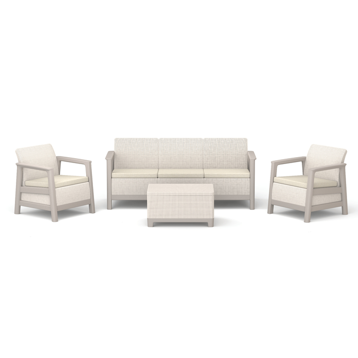 Zahradní sestava LARI šedá/béžová 1