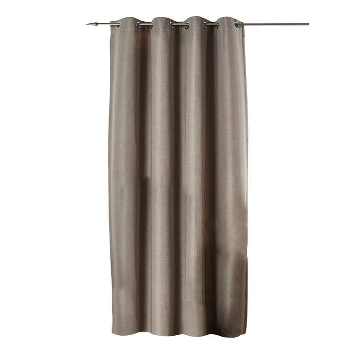 Závěs LAURA šedohnědá 1