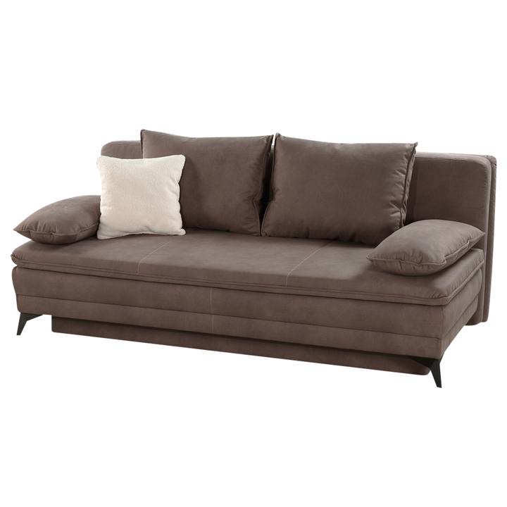 Sconto Pohovka LAURIN I tmavě hnědá