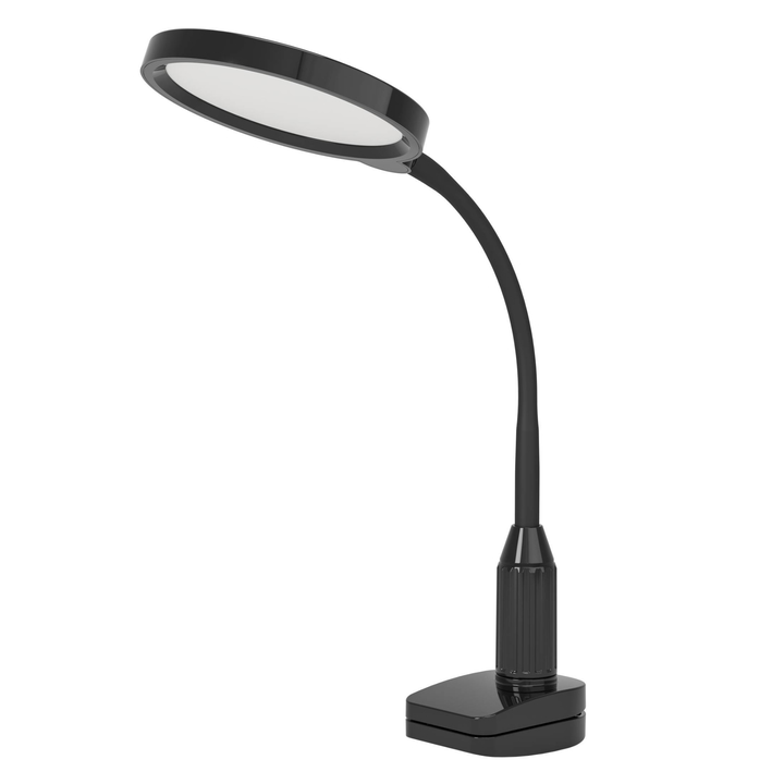 Stolní lampa s klipem LAURO černá 1