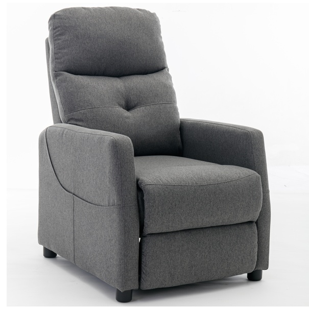 Sconto Relaxační křeslo LAWRENCE I šedá