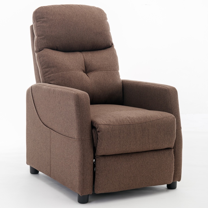 Sconto Relaxační křeslo LAWRENCE I hnědá