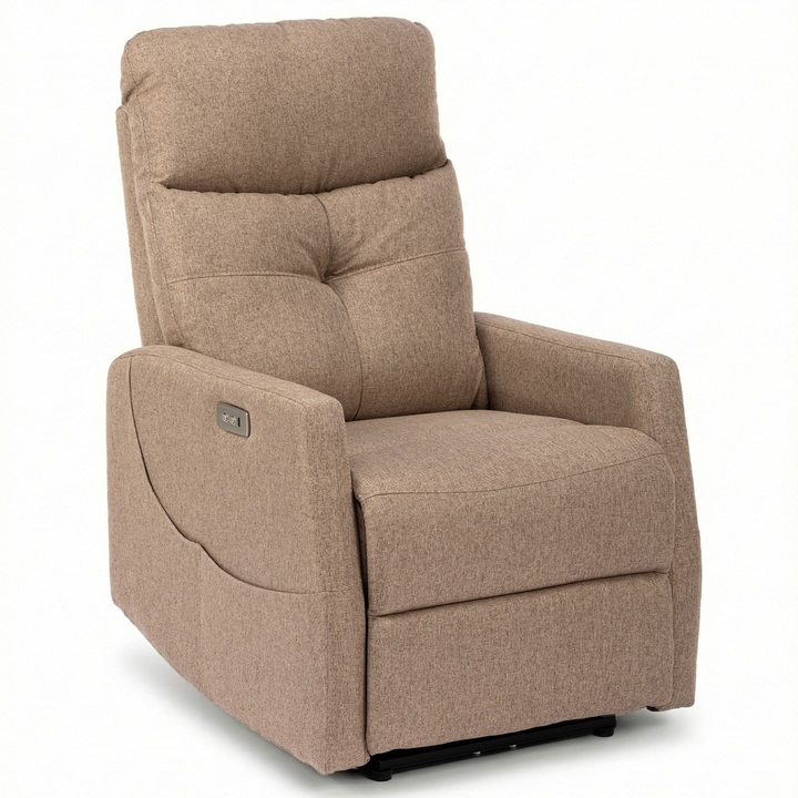 Sconto Relaxační křeslo LAWRENCE II krémová