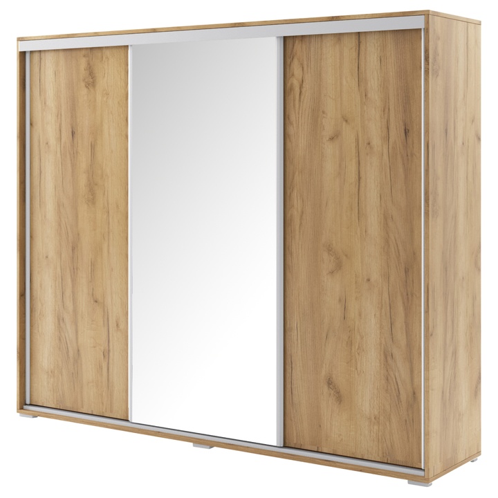 Šatní skříň LAYS 9 dub craft, šířka 278 cm 1