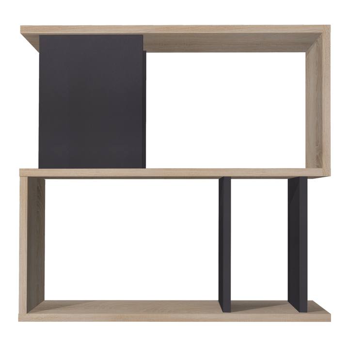 Sconto Nástěnný regál LEGO MINI grafitová/dub sonoma