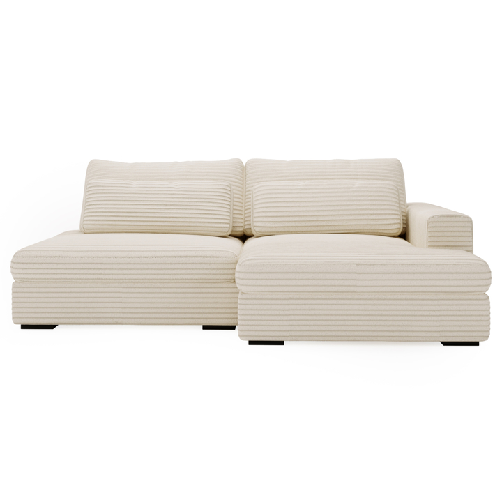 Sconto Sedací souprava LEIDA pravá, krémová