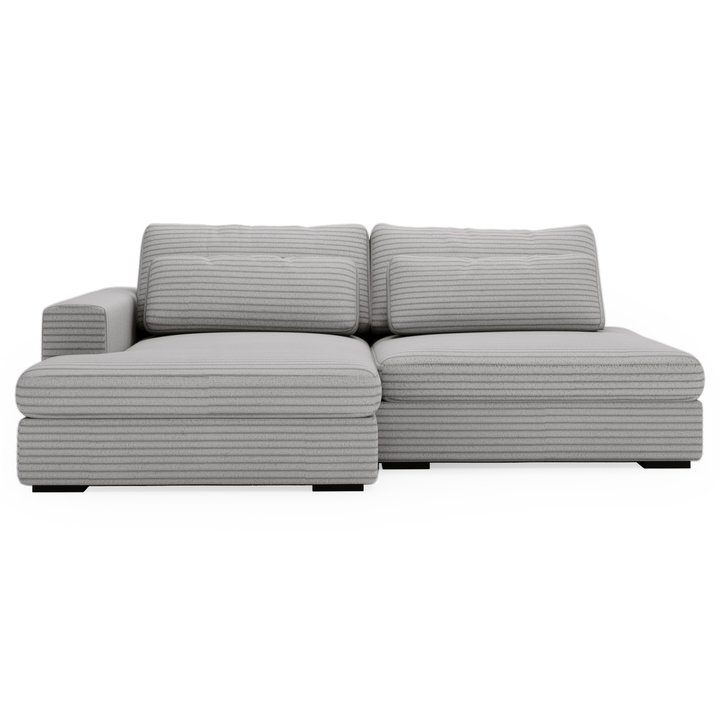 Sconto Sedací souprava LEIDA levá, šedá