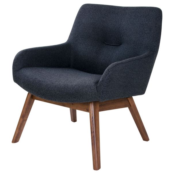 Křeslo LENDUN tmavě šedá 1