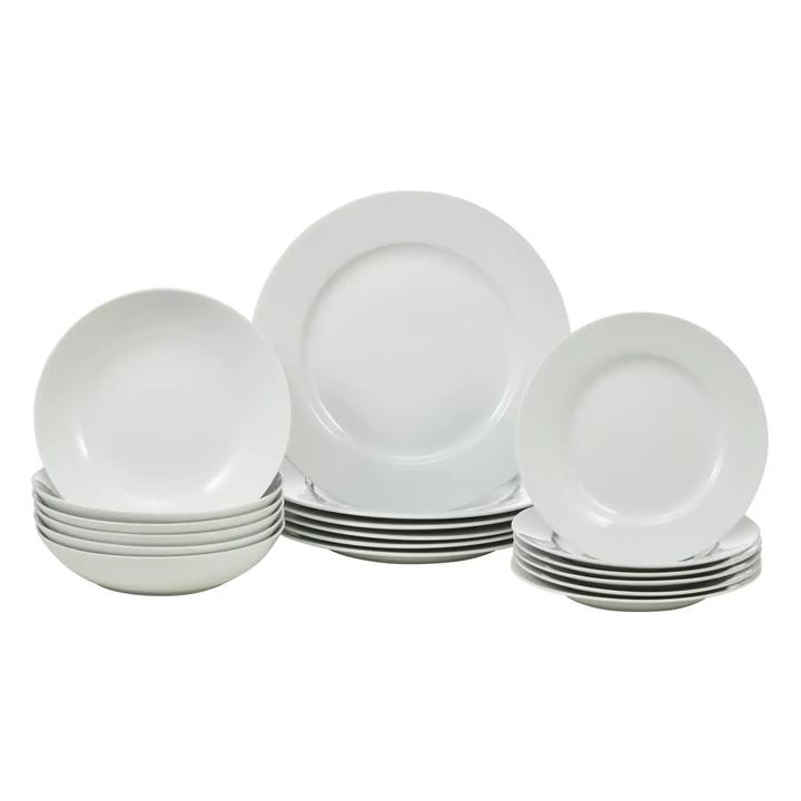 Sconto Jídelní souprava LEVEL ONE porcelán, 18 ks