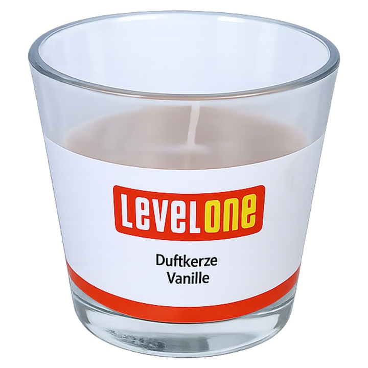 Vonná svíčka LEVEL ONE vanilka 1