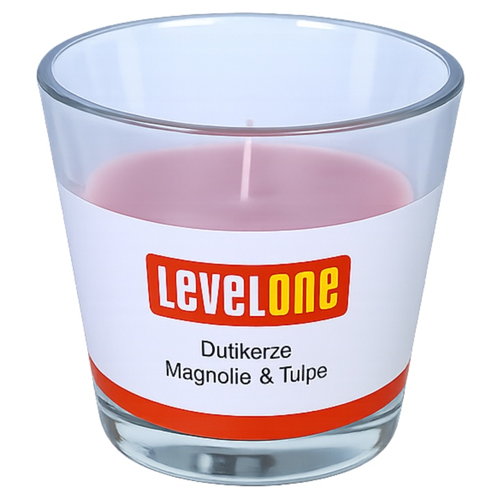 Vonná svíčka LEVEL ONE magnolie a tulipán 1