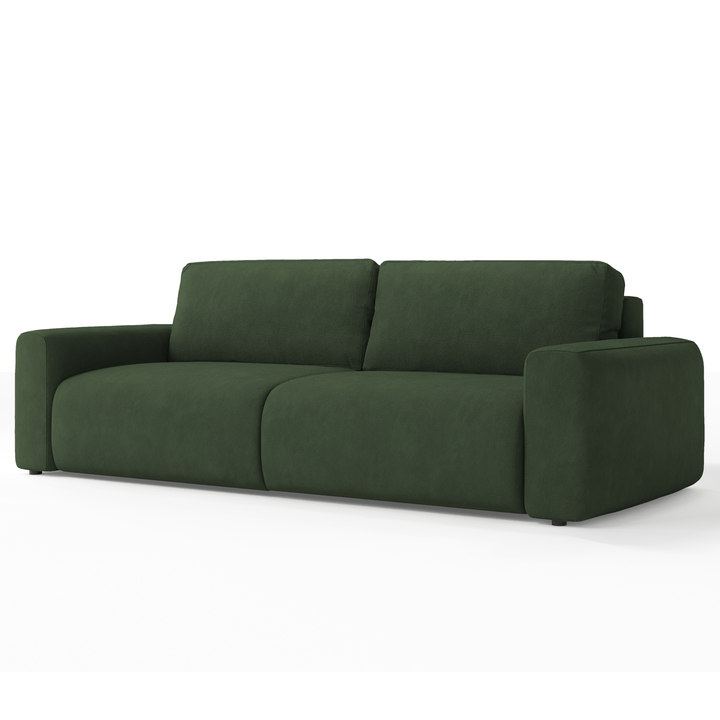 Sconto Pohovka LINEA 3DL tmavě zelená