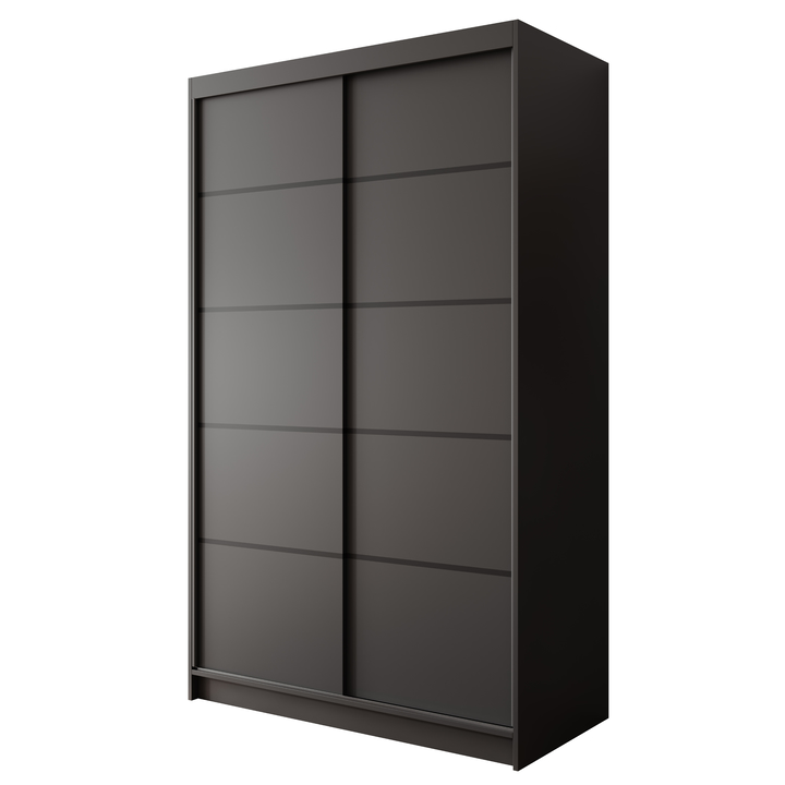Sconto Šatní skříň LINNA černá