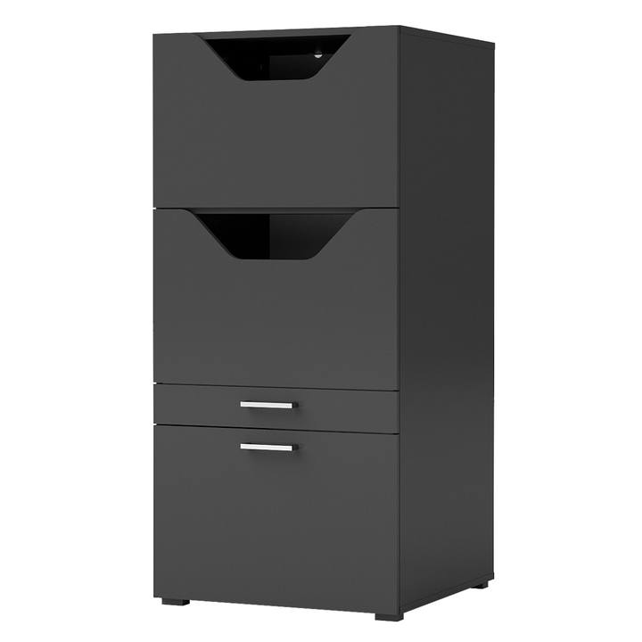 Sconto Koupelnová skříň LIRA 64 černá