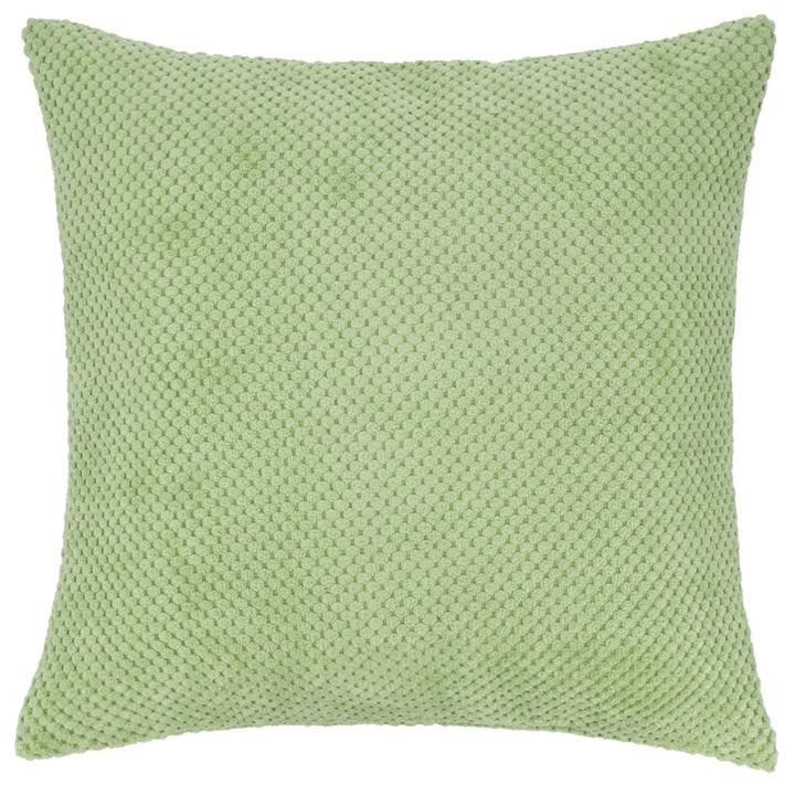 Sconto Dekorační polštář LISA světle zelená, 40x40 cm