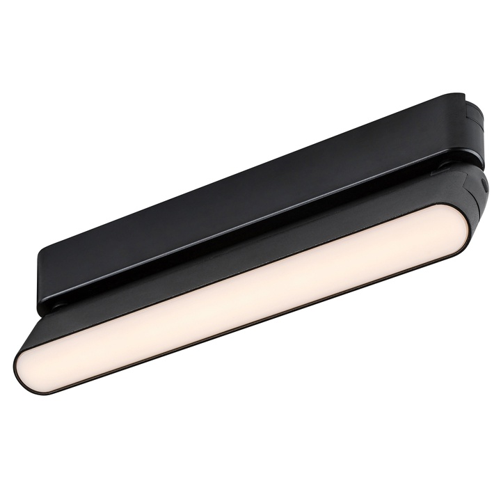 Stropní svítidlo pro kolejnicový systém LITRACK LINE 70106 černá, LED, 12W, teplá bílá 1