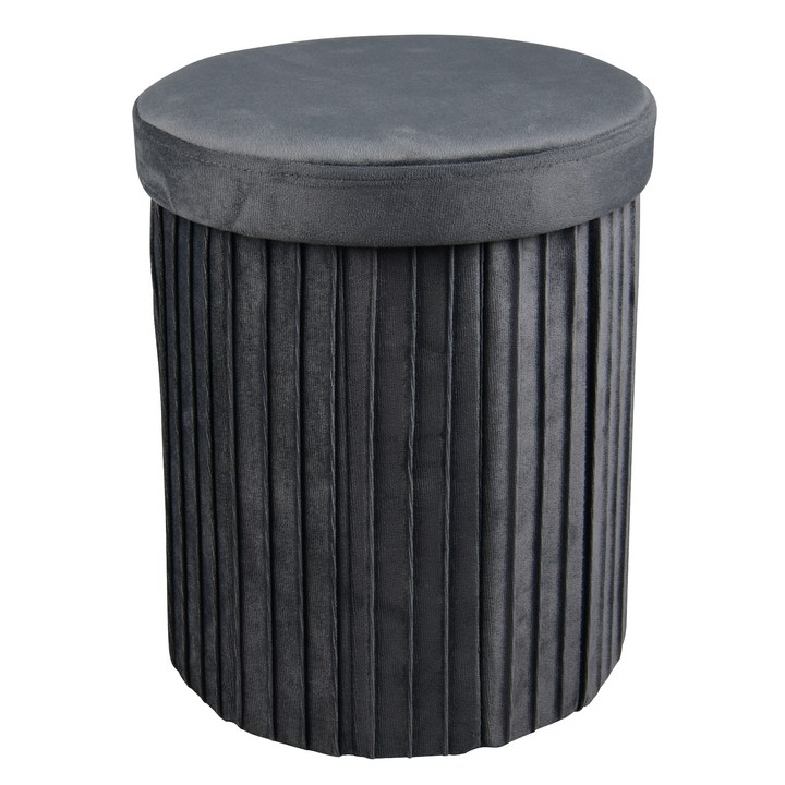 Taburet LIVIA šedá 1