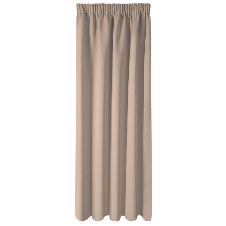Sconto Závěs  LOGAN 3 béžová, 135x270 cm