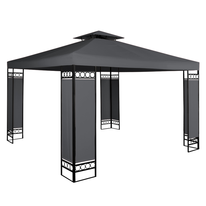 Sconto Zahradní altán LORGA antracitová