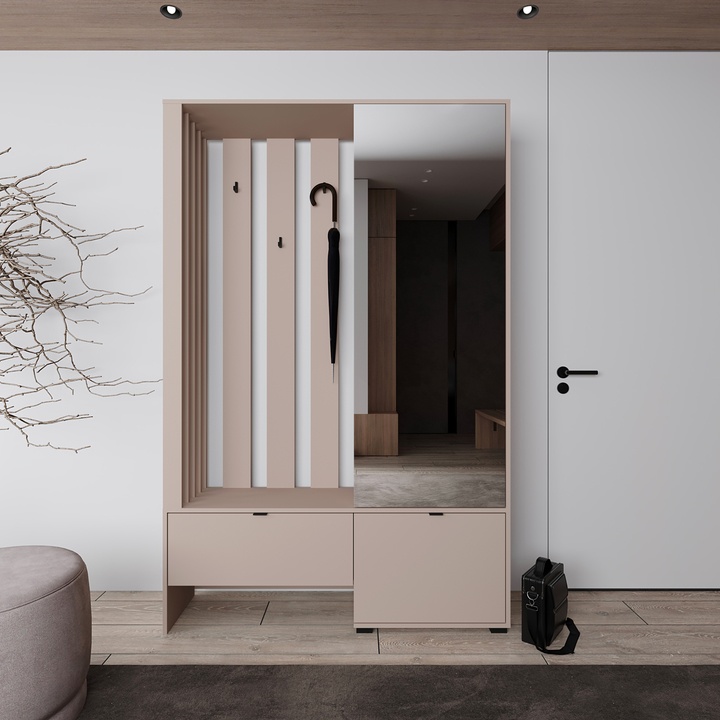 Předsíňová sestava LORIS béžová 1