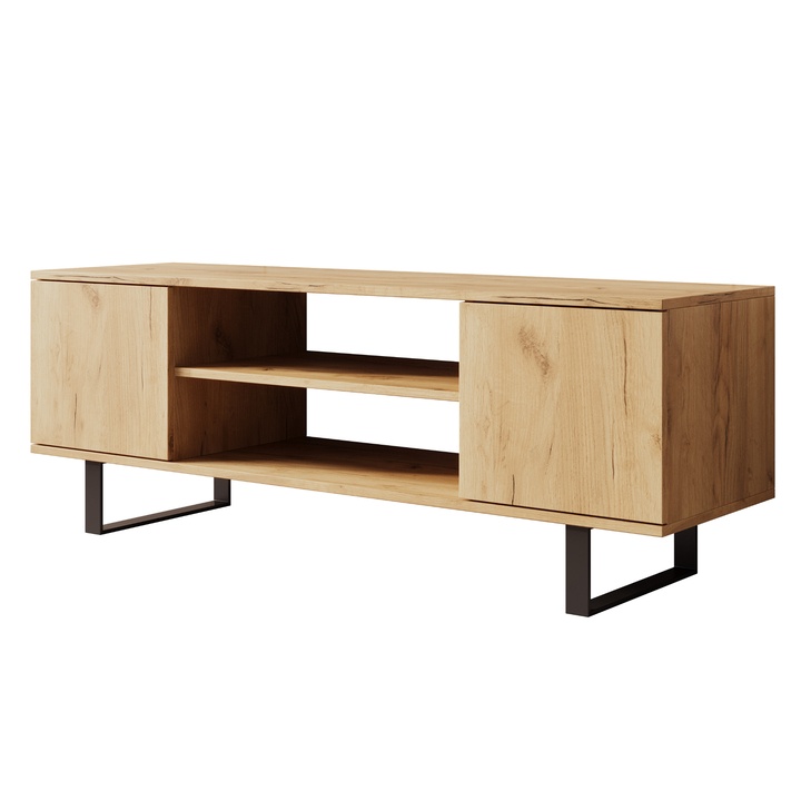Sconto TV stolek LORRI dub craft, šířka 135 cm