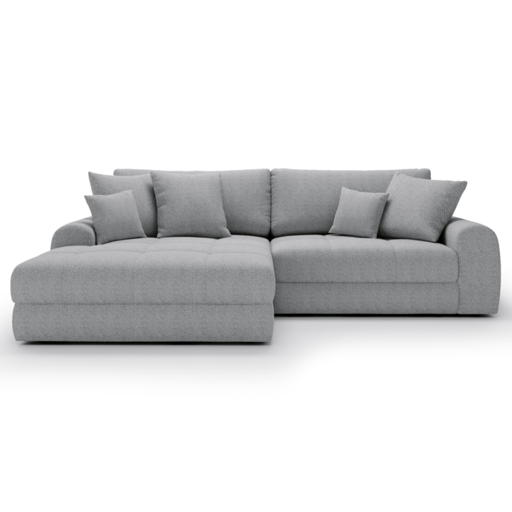 Sconto Sedací souprava LORSON levá, šedá