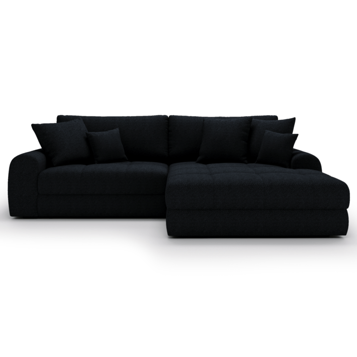 Sconto Sedací souprava LORSON pravá, černá