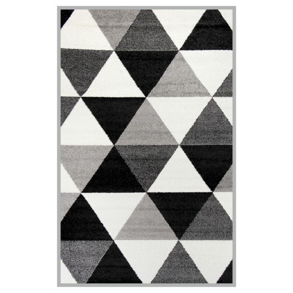Sconto Koberec LOTTO 7 černobílá, 100x150 cm