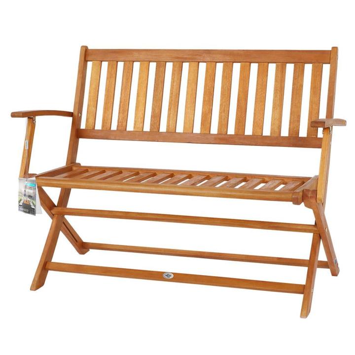 Zahradní lavička LOVELY hnědá 1