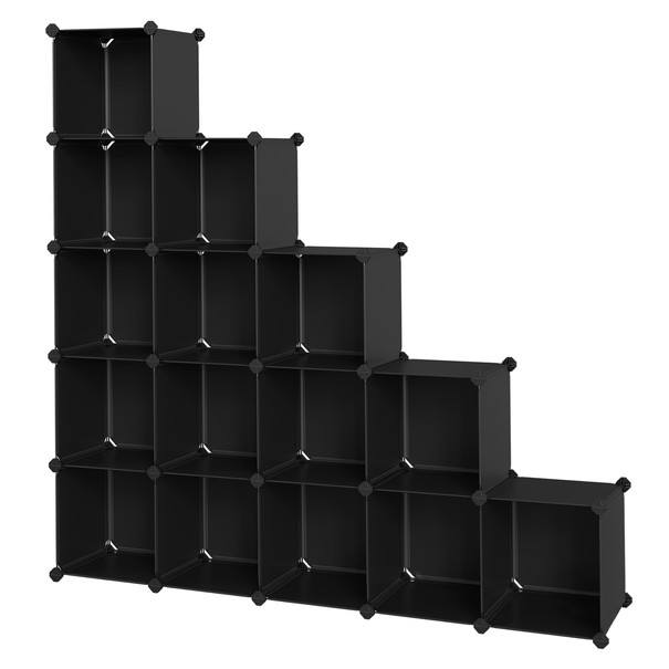 Úložný plastový organizér  LPC44BK černá 1