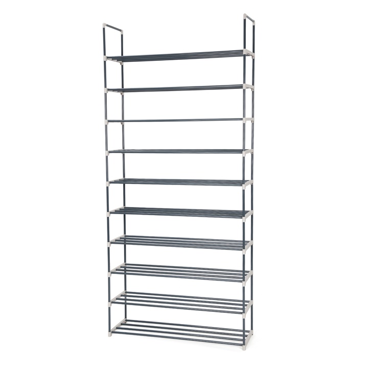 Sconto Policový botník LSA10G šedá