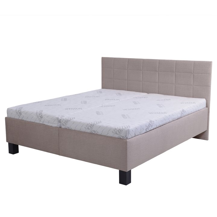 Sconto Postel s matrací LUCCA 2 cappuccino, 160x200 cm