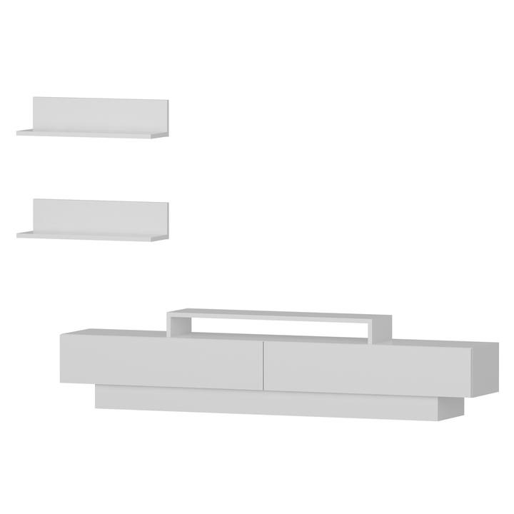TV sestava LUCCA bílá 1
