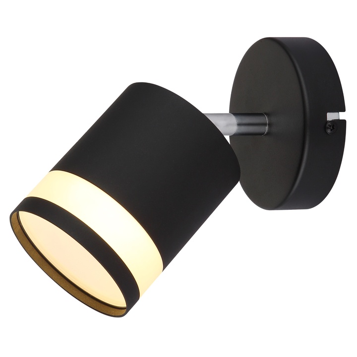 Sconto Bodové svítidlo LUCERO černá/bílá