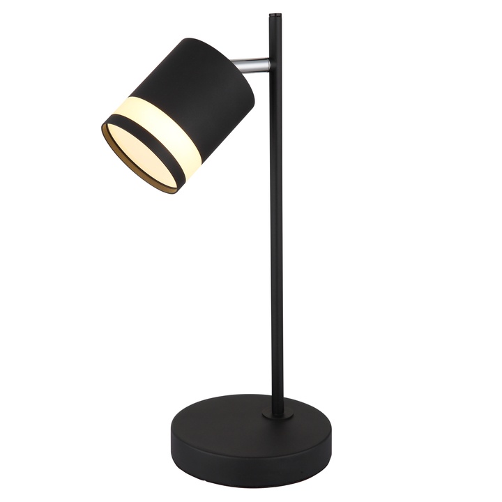 Sconto Stolní lampa LUCERO černá/bílá