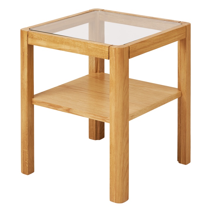 Odkládací stolek LUERMORAN dub 1