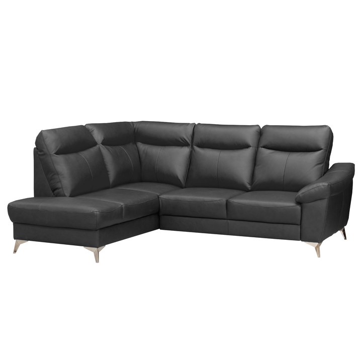 Sconto Sedací souprava LUNA levá, černá