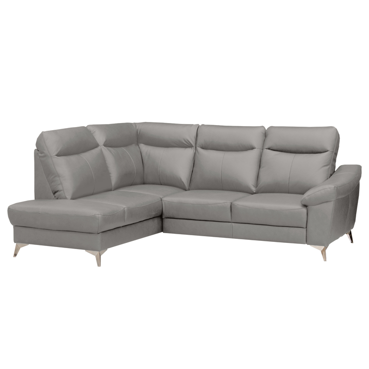 Sconto Sedací souprava LUNA levá, šedá