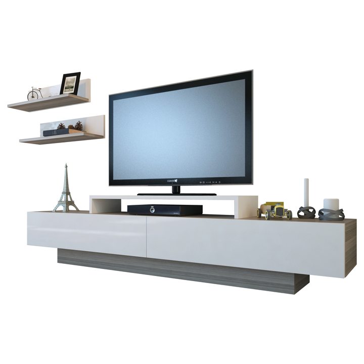 Sconto TV sestava LUSI bílá/cordoba